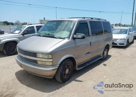 2002 Chevrolet Astro Ls from USA, damaged, VIN 1GNDM19X72B144851